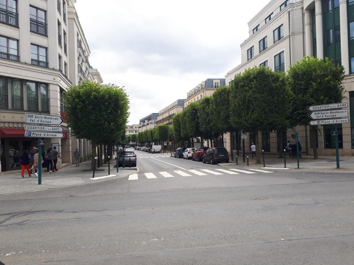 Le Charleston 3P 5 Minutes Disney Parking Gratuit Terrasse Chessy  Luaran gambar