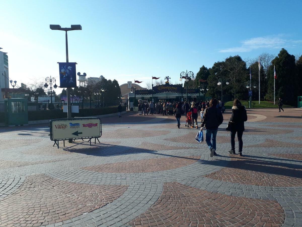 Le Charleston 3P 5 Minutes Disney Parking Gratuit Terrasse Chessy  Luaran gambar