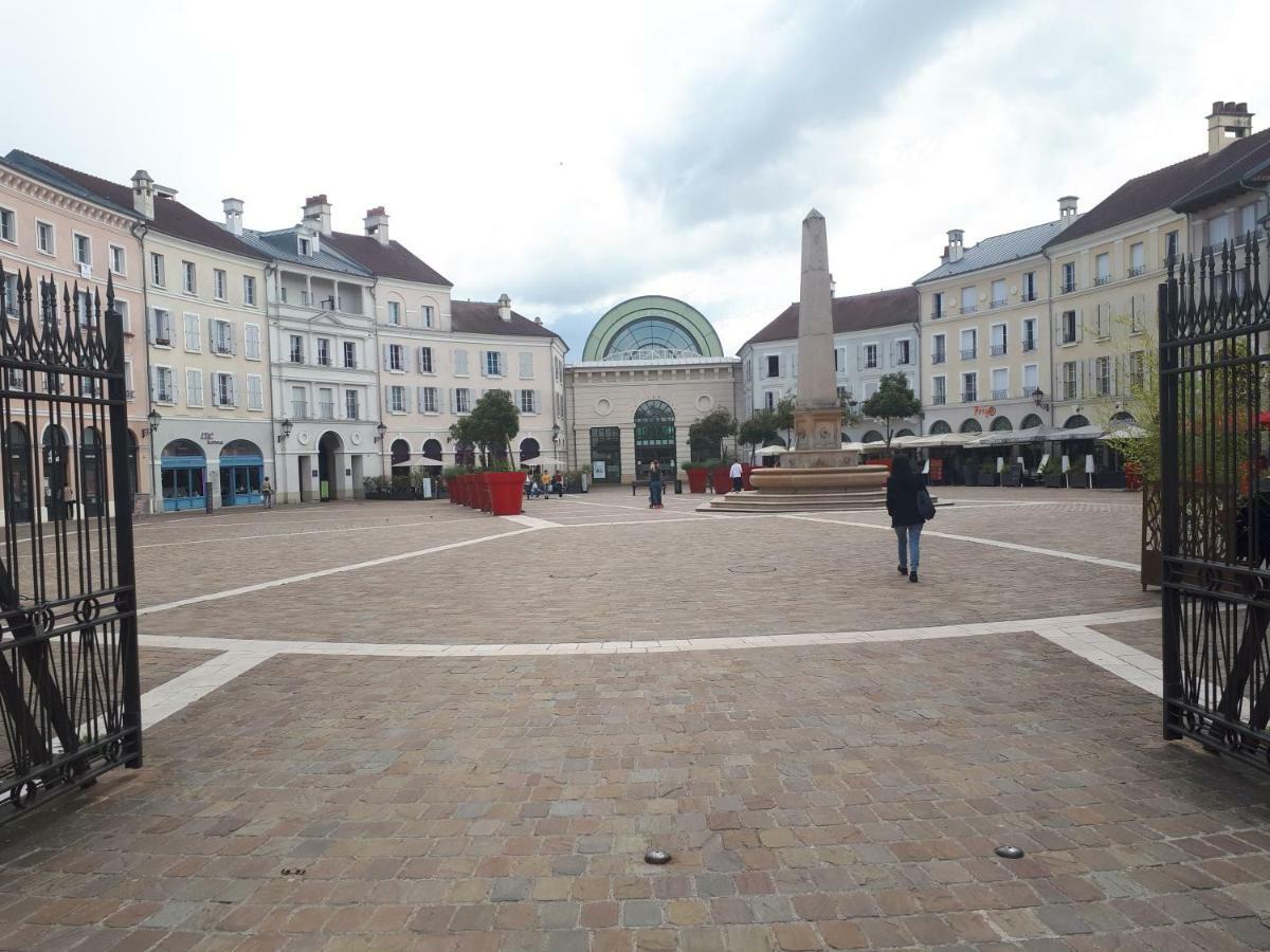 Le Charleston 3P 5 Minutes Disney Parking Gratuit Terrasse Chessy  Luaran gambar